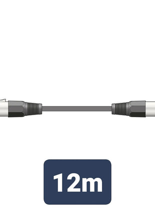 QTX Essential Microphone Lead XLR 12.0m QTX