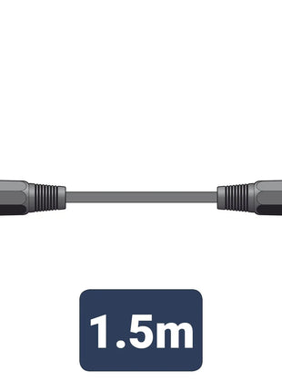 Citronic Classic Microphone Lead XLR Female - Male 1.5m Black Citronic