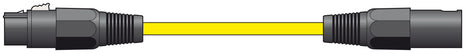 Citronic Classic Microphone Lead XLR Female - Male 1.5m Yellow Citronic