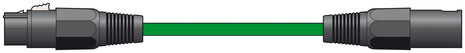 Citronic Classic Microphone Lead XLR Female - Male 1.5m Green Citronic