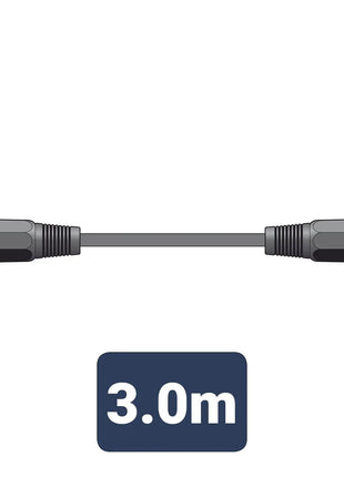 Citronic Classic Microphone Lead XLR Female - Male 3.0m Black Citronic