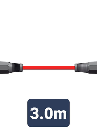 Citronic Classic Microphone Lead XLR Female - Male 3.0m Red Citronic