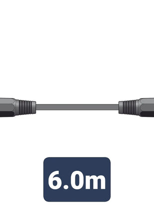 Citronic Classic Microphone Lead XLR Female - Male 6.0m Black Citronic