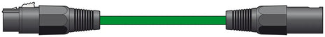 Citronic Classic Microphone Lead XLR Female - Male 6.0m Green Citronic