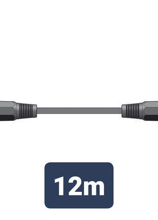 Citronic Classic Microphone Lead XLR Female - Male 12.0m Black Citronic