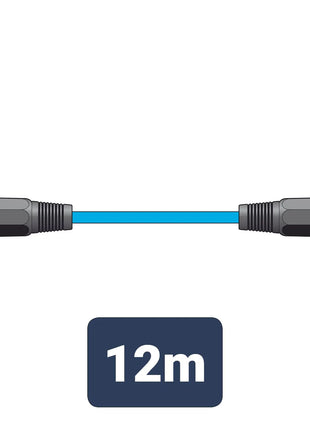 Citronic Classic Microphone Lead XLR Female - Male 12.0m Blue Citronic