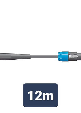 QTX Essential Speaker Lead Jack - Speaker Plug 12.0m QTX