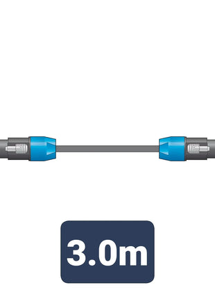 QTX Essential Speaker Lead Spk Plug - Spk Plug 3.0m QTX