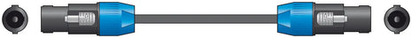 QTX Essential Speaker Lead Spk Plug - Spk Plug 6.0m QTX