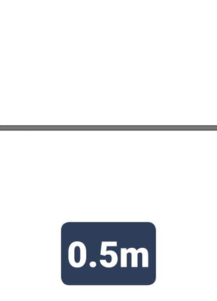 Citronic Classic Audio Patch Lead Set Black 6 pcs 0.15m Citronic