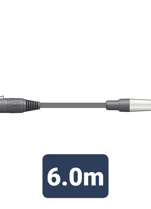 Citronic Classic Audio Lead XLR Female - TRS Jack Plug 6.0m Citronic