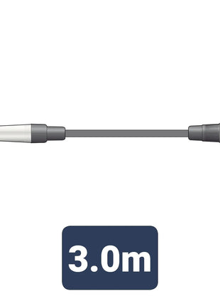 Citronic Classic Audio Lead 6.3mm TRS RA Plug - 6.3mm Plug 3.0m Citronic