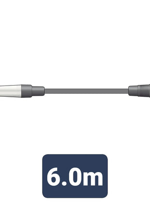 Citronic Classic Audio Lead 6.3mm TRS RA Plug - 6.3mm Plug 6.0m Citronic