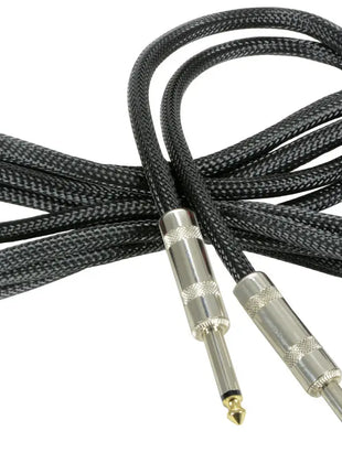 Citronic Classic Braided Guitar Lead Black 3.0m Citronic