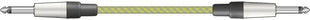 Citronic Braid Guitar Lead Grey/Gold 3m Citronic
