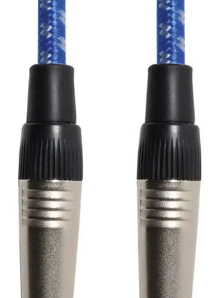 Citronic Braid Guitar Lead Blue/White 3m Citronic