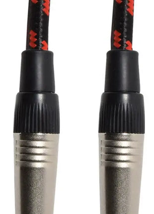 Citronic Braid Guitar Lead Black/Red 3m Citronic