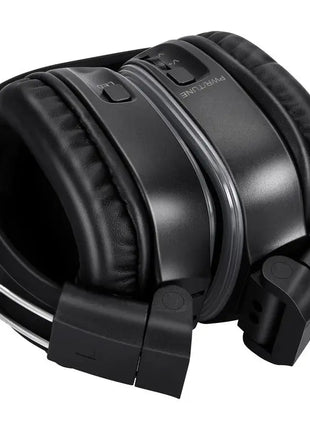 Silent Disco Headphones - 3 Selectable Channels Q-Audio