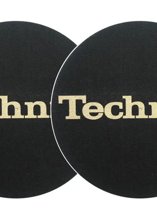 Technics Slipmats – Classic Black with Gold Logo Edition Technics