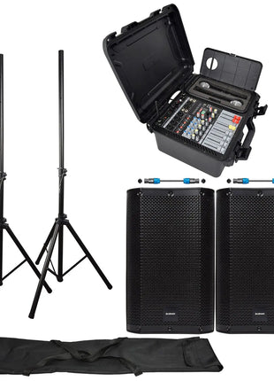 Citronic FLITE-600 + 2 x CASA-10 Complete PA Bundle Citronic