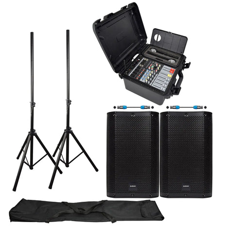 Citronic FLITE-600 + 2 x CASA-10 Complete PA Bundle Citronic