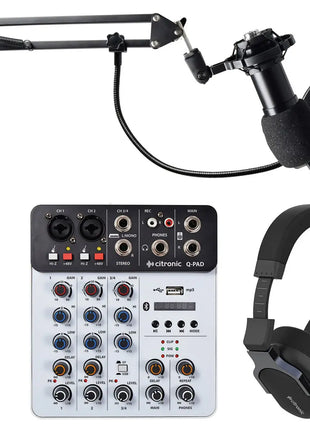 Citronic Q-PAD Home Studio Bundle Citronic