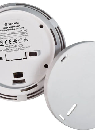 Mercury Heat Alarm with 10 Year Sealed Battery Mercury
