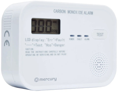 Mercury Carbon Monoxide Alarm Mercury