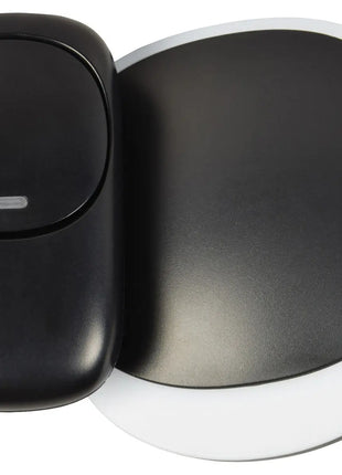 Mercury Wireless Plug-in Doorbell with LED Alert Black Mercury