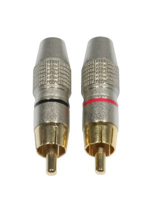 Accu Cable AC-C-RMG/SET RCA Cinch plug male gold