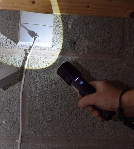 Mercury Rechargeable LED torch & lamp Mercury