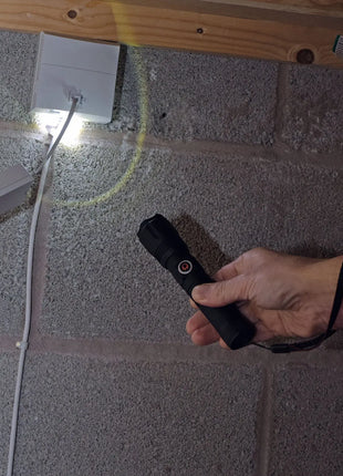 Mercury Rechargeable LED Torch Mercury