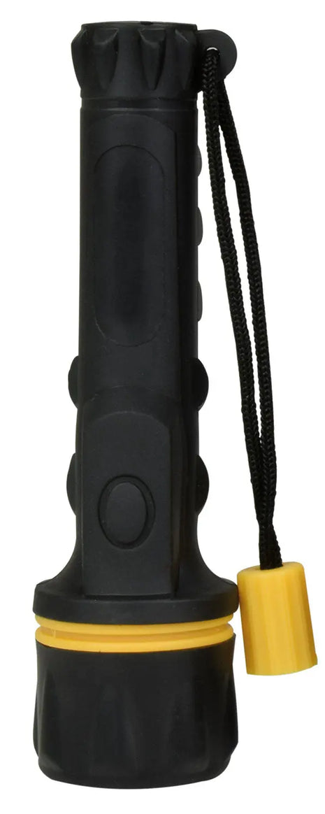 Mercury 3 Straw hat LED Rubber Torch 2 x AA Mercury