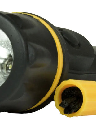 Mercury 3 Straw hat LED Rubber Torch 2 x AA Mercury