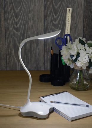 LYYT USB LED Desk Lamp with Nightlight White LYYT