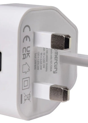 Mercury 20W Low Profile USB C Charger Mercury