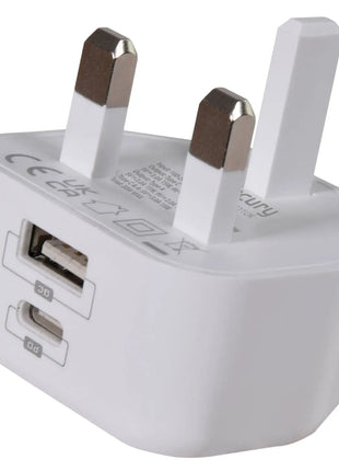 Mercury 20W Low Profile USB A&C Charger Mercury