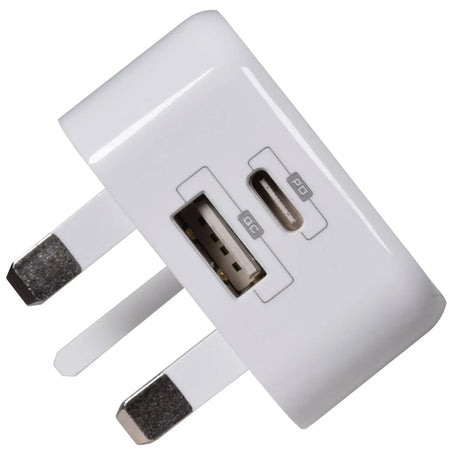 Mercury 20W Low Profile USB A&C Charger Mercury