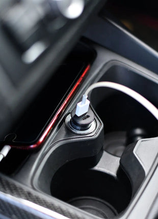 Mercury USB A+C Micro Car Charger Mercury