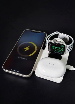 Mercury 15W Foldable 3in1 Magnetic wireless charger Mercury