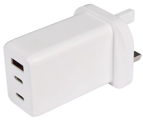 Mercury 65W USB & 2x USB C GaN Charger Mercury