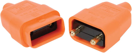 Mercury Rubber 2Pin 10A Orange Mercury