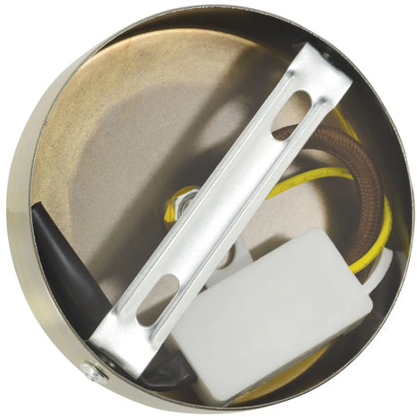 LYYT E27 Pendant Cord Set Antique Brass LYYT