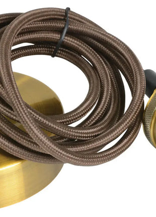 LYYT E27 Pendant Cord Set Antique Gold LYYT