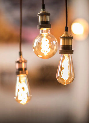 LYYT E27 Pendant Cord Set Antique Gold LYYT