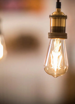 LYYT E27 Pendant Cord Set Antique Gold LYYT