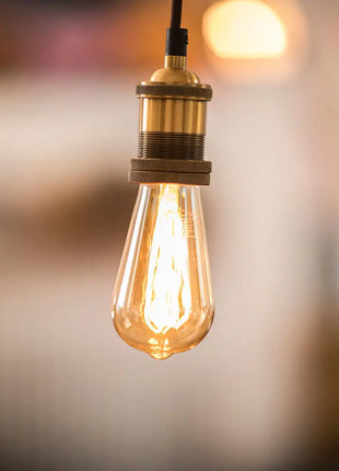 LYYT E27 Pendant Cord Set Antique Gold LYYT