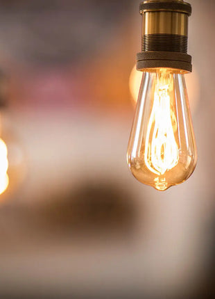 LYYT E27 Pendant Cord Set Antique Gold LYYT