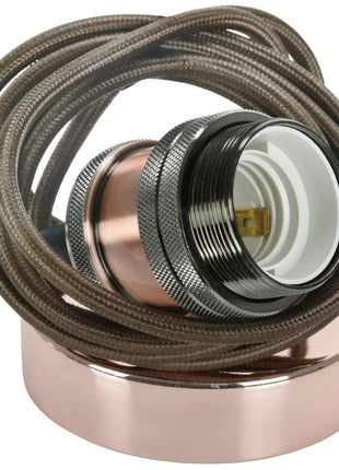 LYYT E27 Pendant Cord Set Antique Copper LYYT