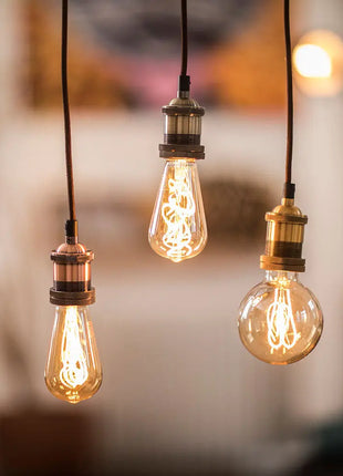 LYYT E27 Pendant Cord Set Antique Copper LYYT